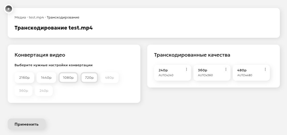 Список качеств